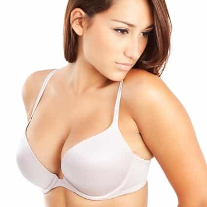 woman after receiving a Breast Reduction in bloomington, il