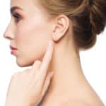 Health,,People,And,Beauty,Concept,-,Beautiful,Young,Woman,Pointing